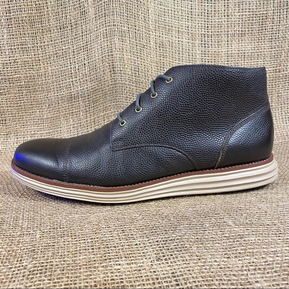 🛑SOLD🛑Cole Haan Boot Chukka Oxford Ankle brown Grand.os casual dress  11.5 M - Picture 3 of 11